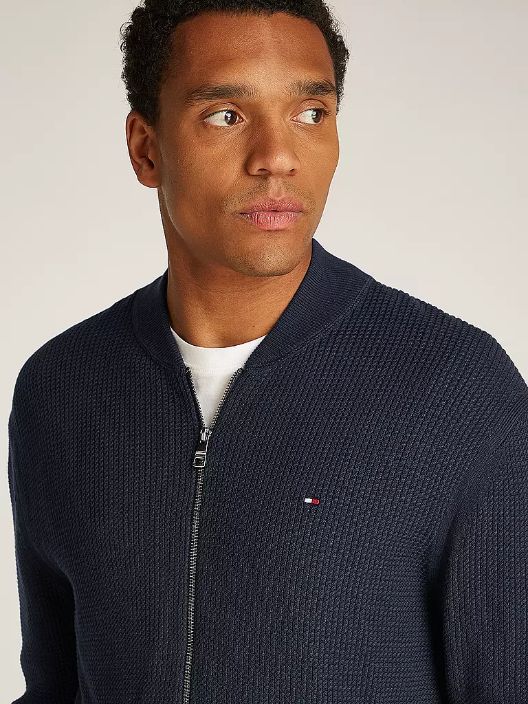 TOMMY HILFIGER | Strickjacke | blau