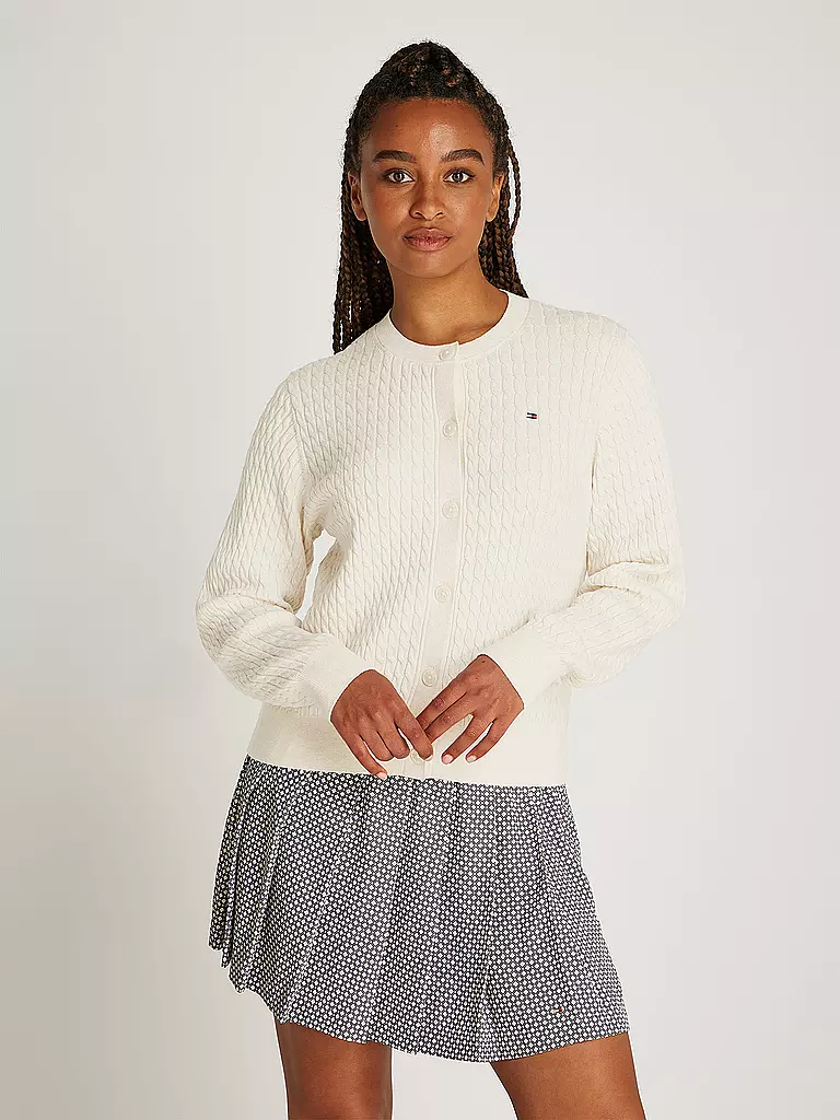 TOMMY HILFIGER | Strickjacke | hellblau