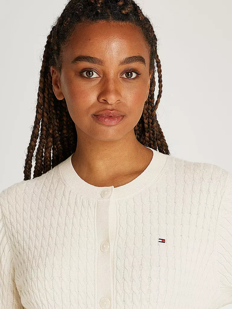 TOMMY HILFIGER | Strickjacke | hellblau