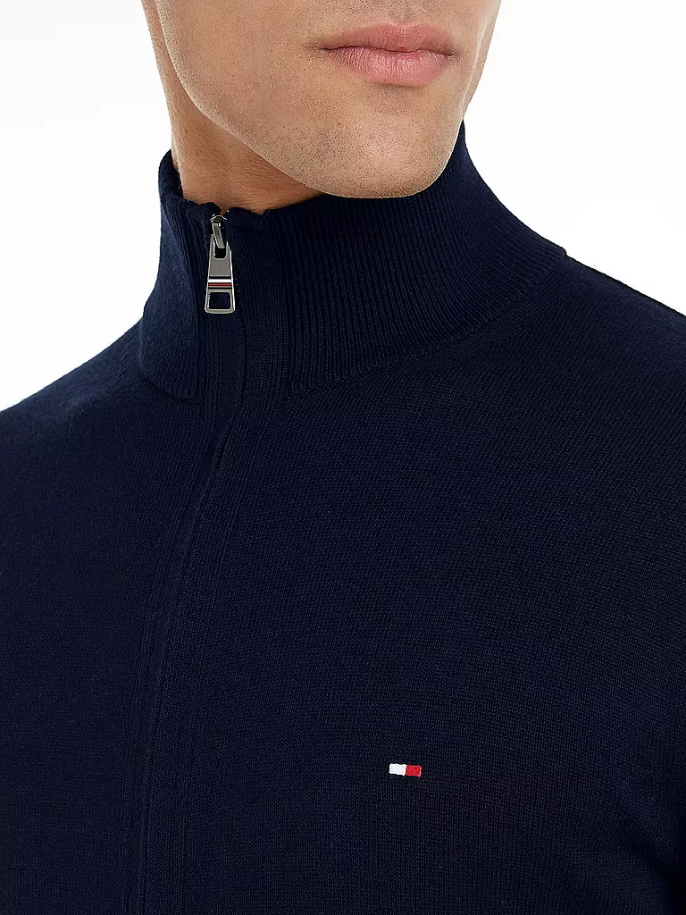 TOMMY HILFIGER | Strickjacke | blau