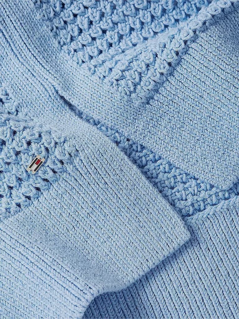 TOMMY HILFIGER | Stricktop | hellblau