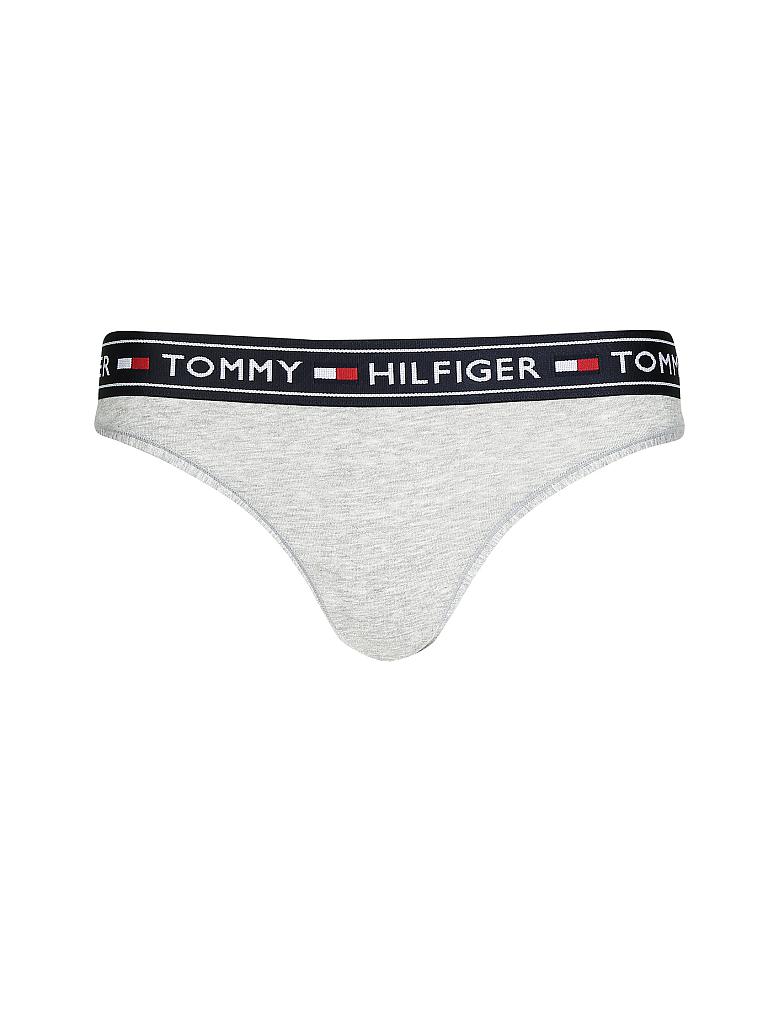 TOMMY HILFIGER | String "Authentic Cotton" | grau