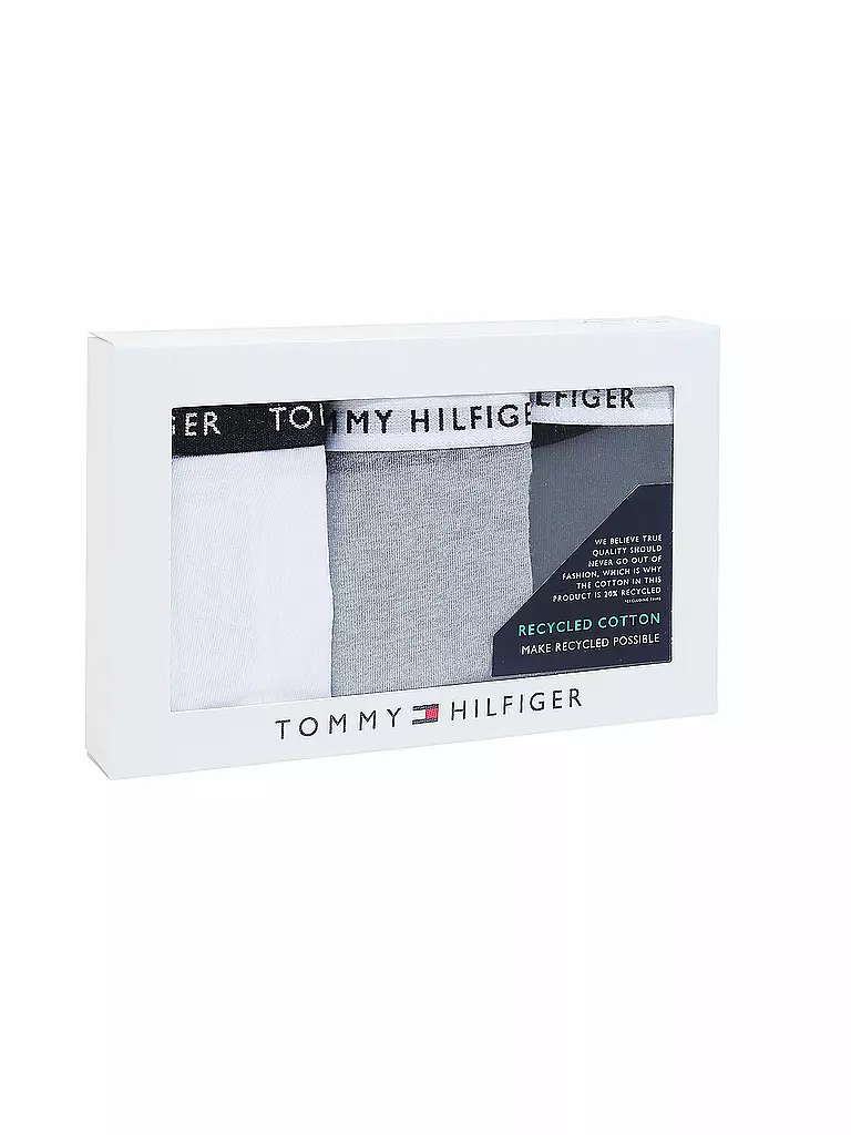 TOMMY HILFIGER | String 3-er Pkg. | grau