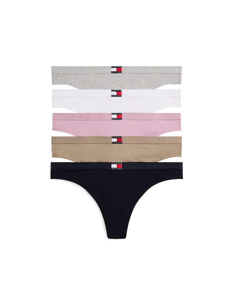 TOMMY HILFIGER | String 5er Pkg. multi | bunt