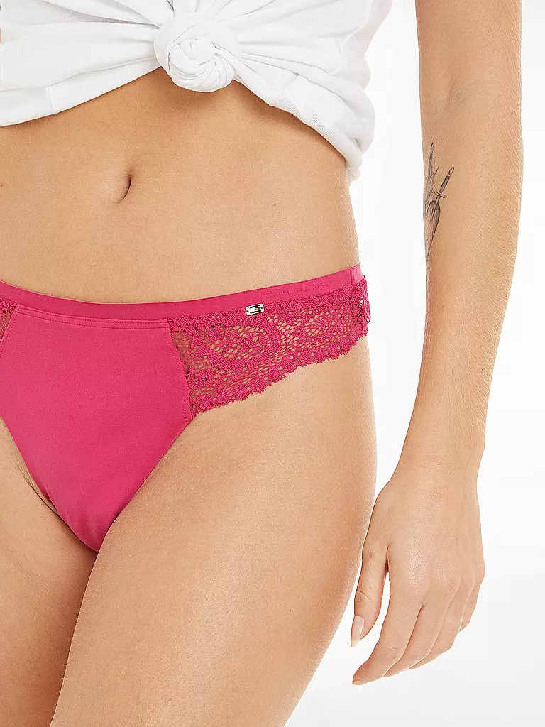 TOMMY HILFIGER | String pink | dunkelblau