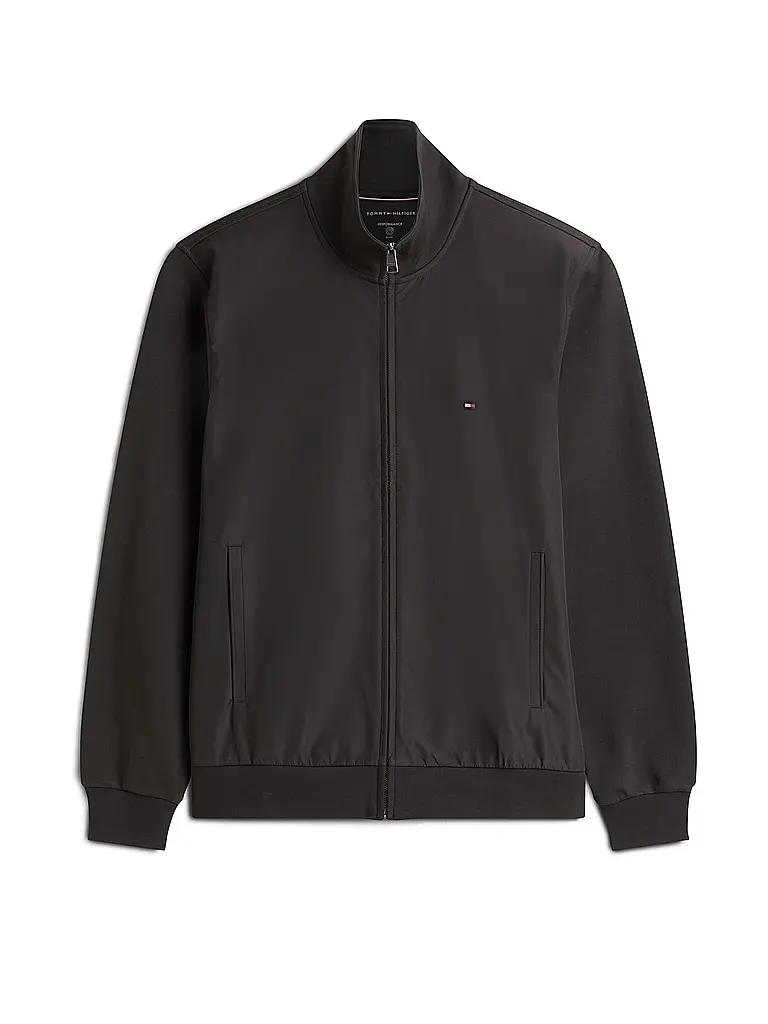 TOMMY HILFIGER | Sweatjacke  | Schwarz
