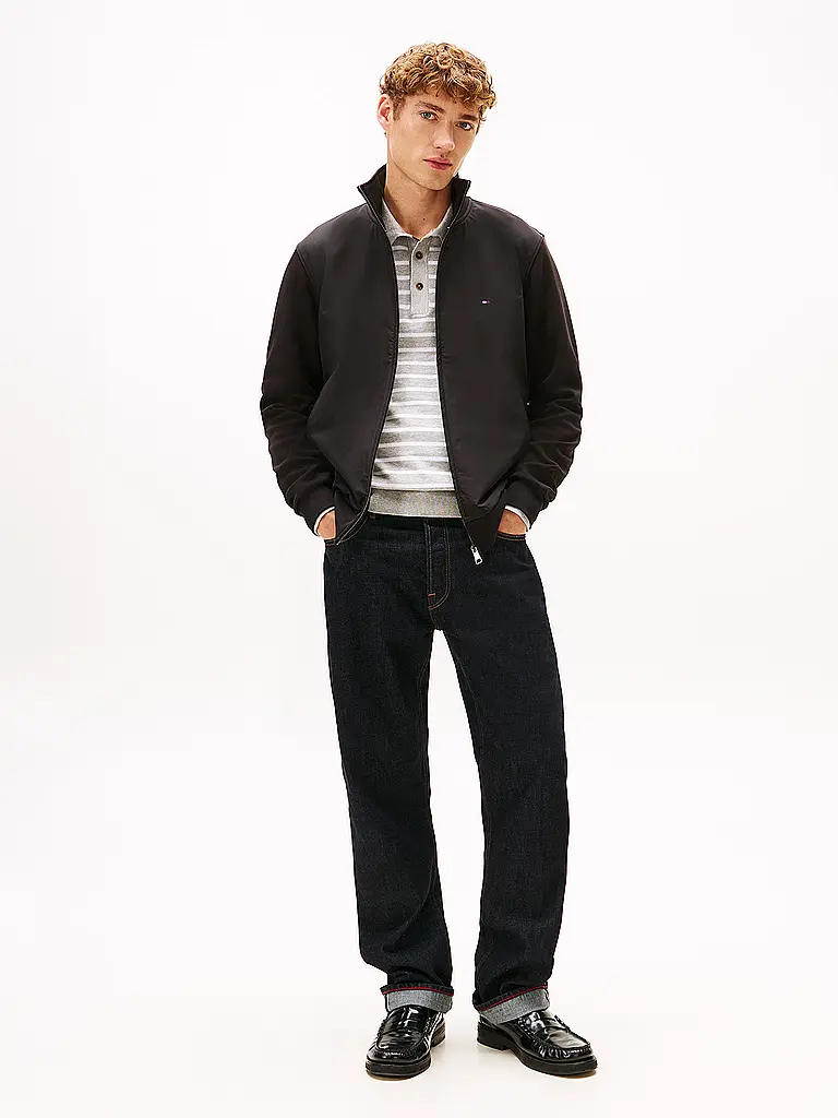 TOMMY HILFIGER | Sweatjacke  | Schwarz