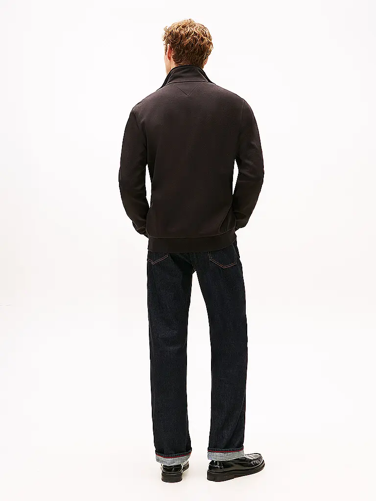 TOMMY HILFIGER | Sweatjacke  | Schwarz