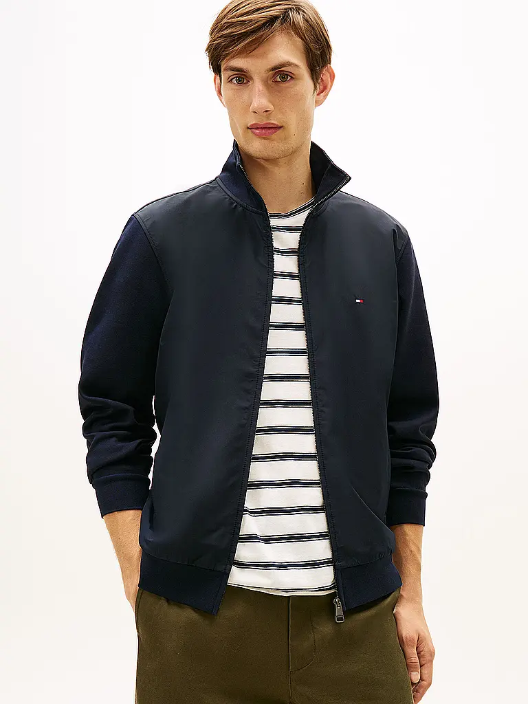 TOMMY HILFIGER | Sweatjacke  | Blau