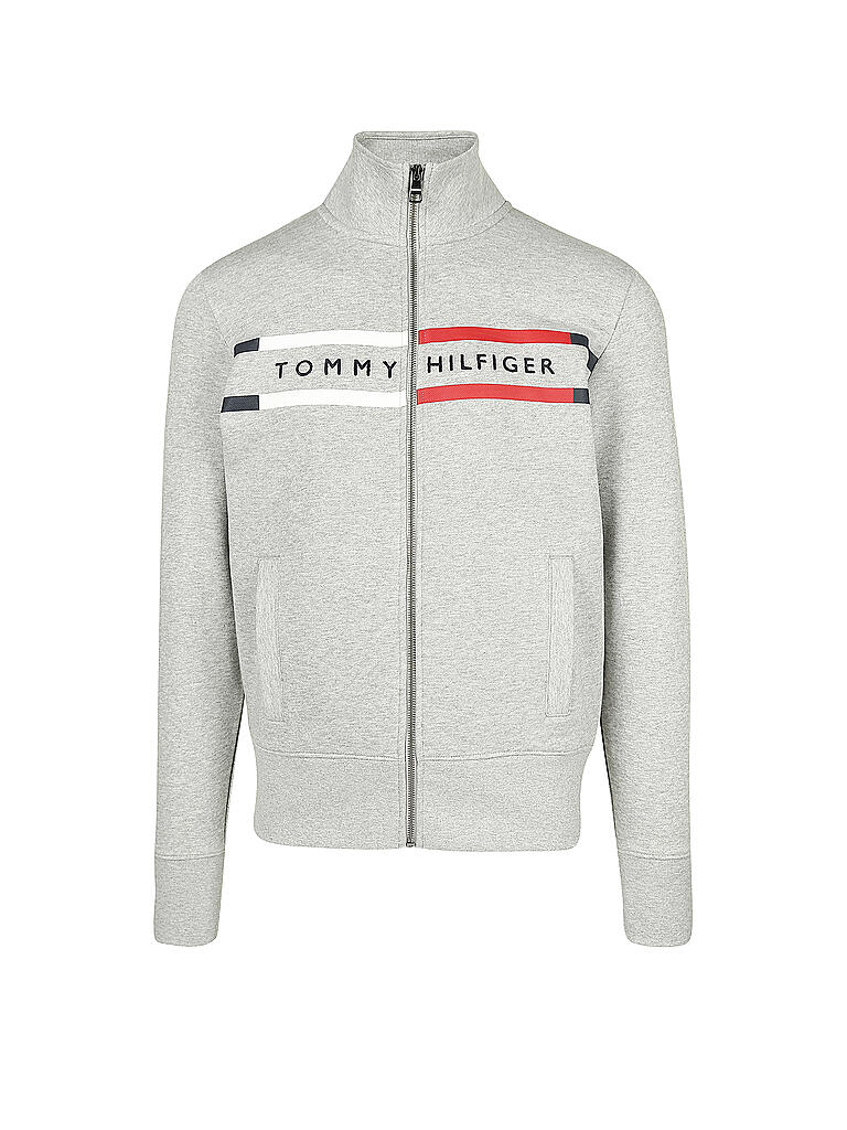 TOMMY HILFIGER | Sweatjacke | grau