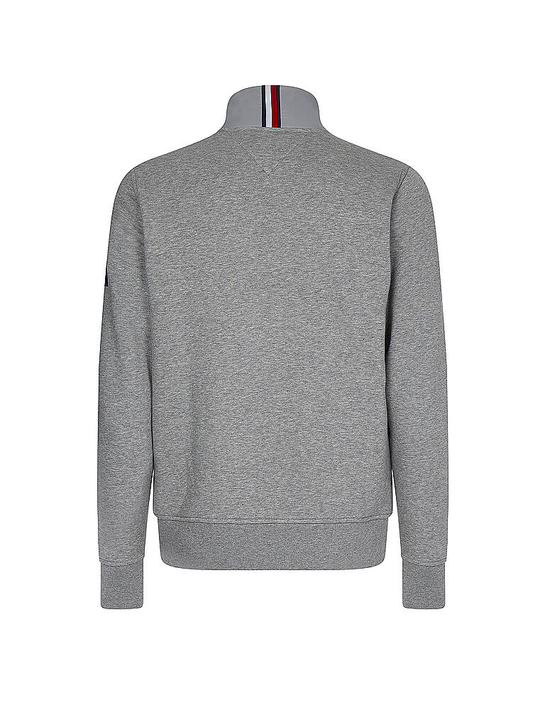 TOMMY HILFIGER | Sweatjacke | grau