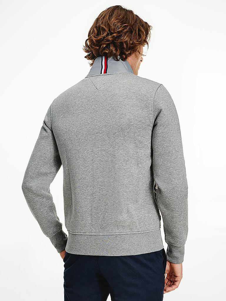 TOMMY HILFIGER | Sweatjacke | grau