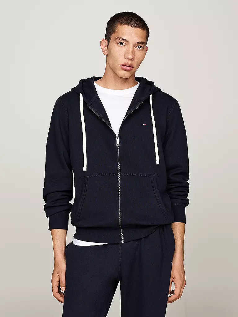TOMMY HILFIGER | Sweatjacke | blau