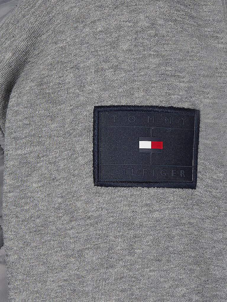 TOMMY HILFIGER | Sweatjacke | grau