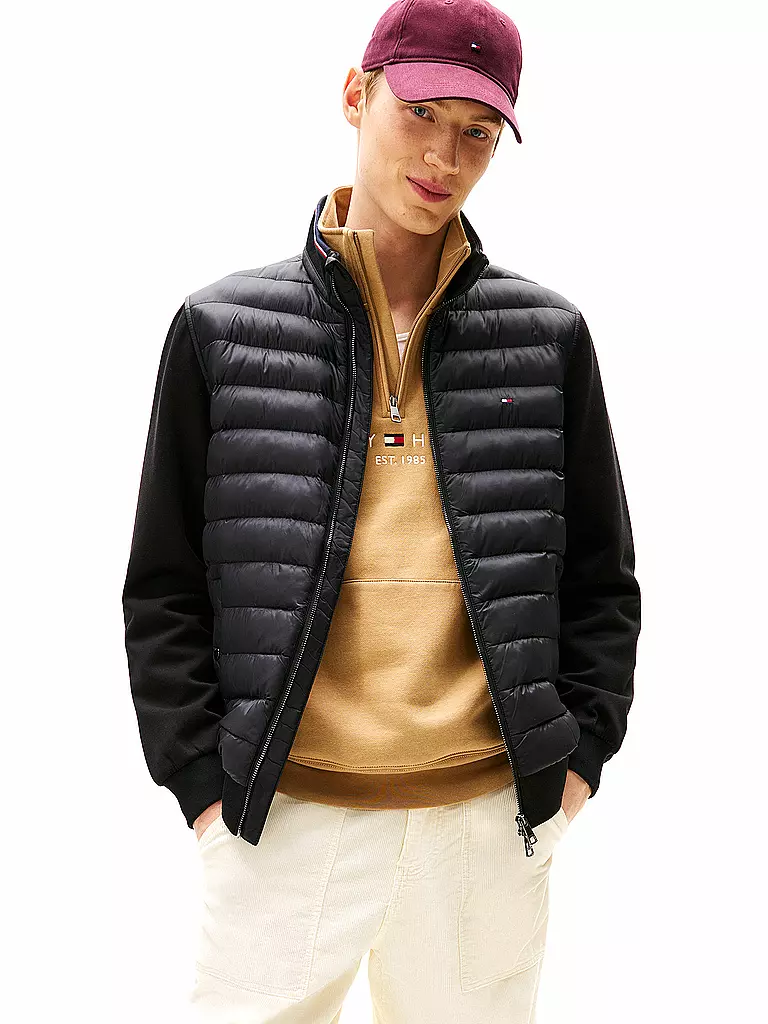 TOMMY HILFIGER | Sweatjacke | dunkelblau