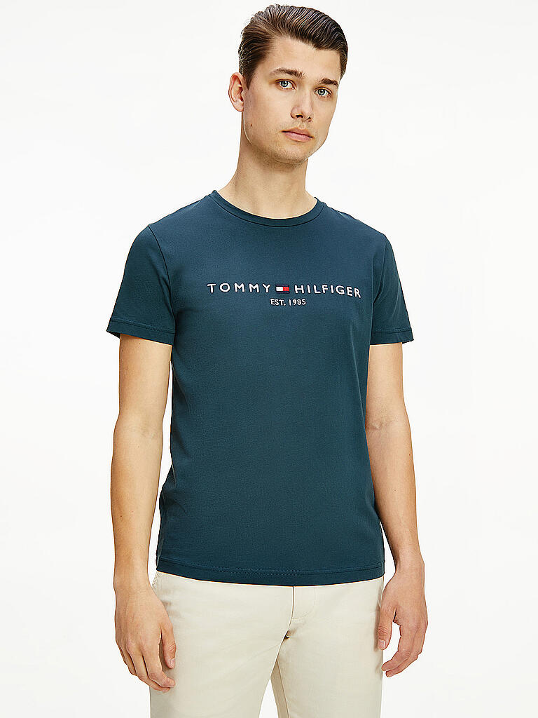 TOMMY HILFIGER | T Shirt  | blau