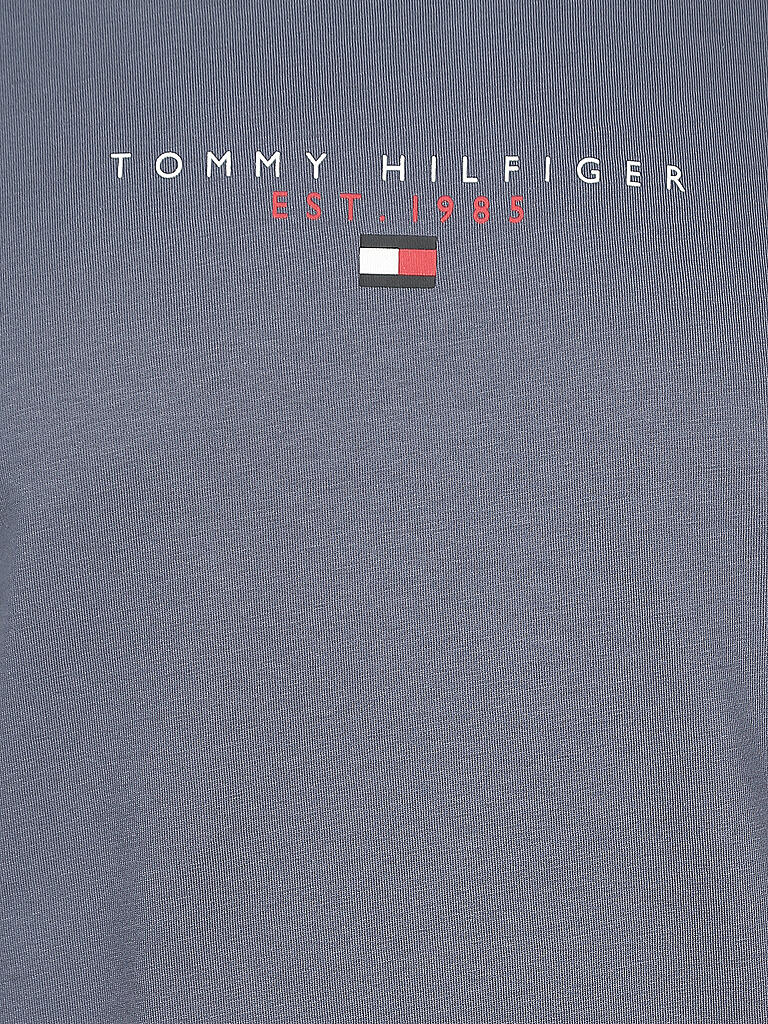 TOMMY HILFIGER | T Shirt Essential Center | blau