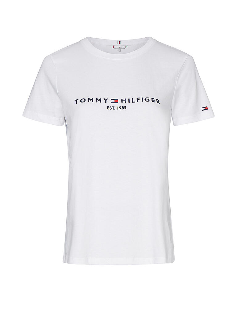 TOMMY HILFIGER T Shirt Regular Fit weiß XL