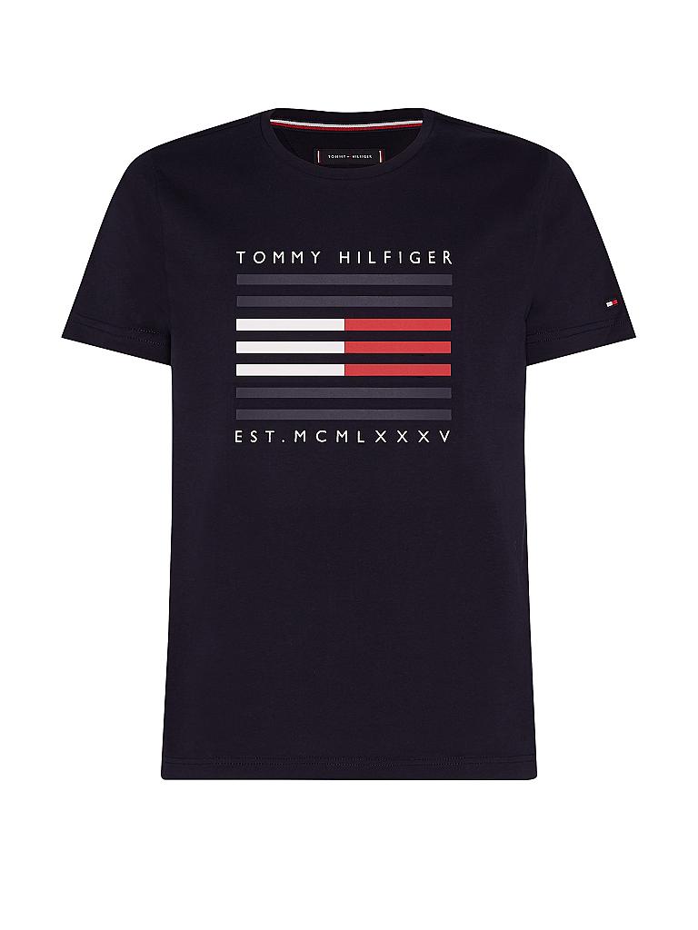 TOMMY HILFIGER | T Shirt Regular Fit | blau