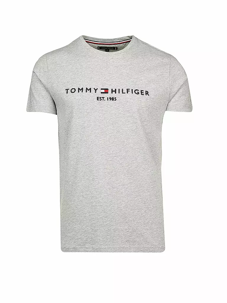 TOMMY HILFIGER | T-Shirt "Core Basic" | grau