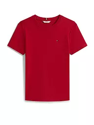 TOMMY HILFIGER | T-Shirt  | dunkelrot