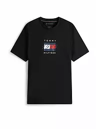 TOMMY HILFIGER | T-Shirt  | schwarz