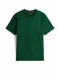 TOMMY HILFIGER | T-Shirt  | dunkelgrün