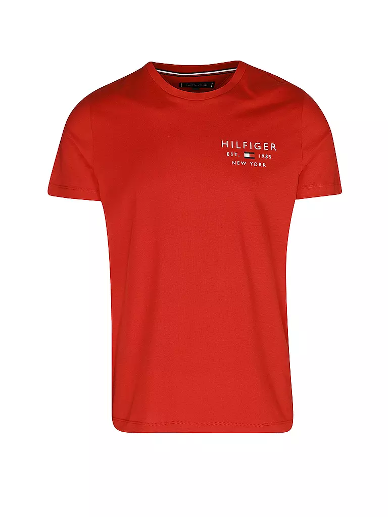 TOMMY HILFIGER | T-Shirt  | rot