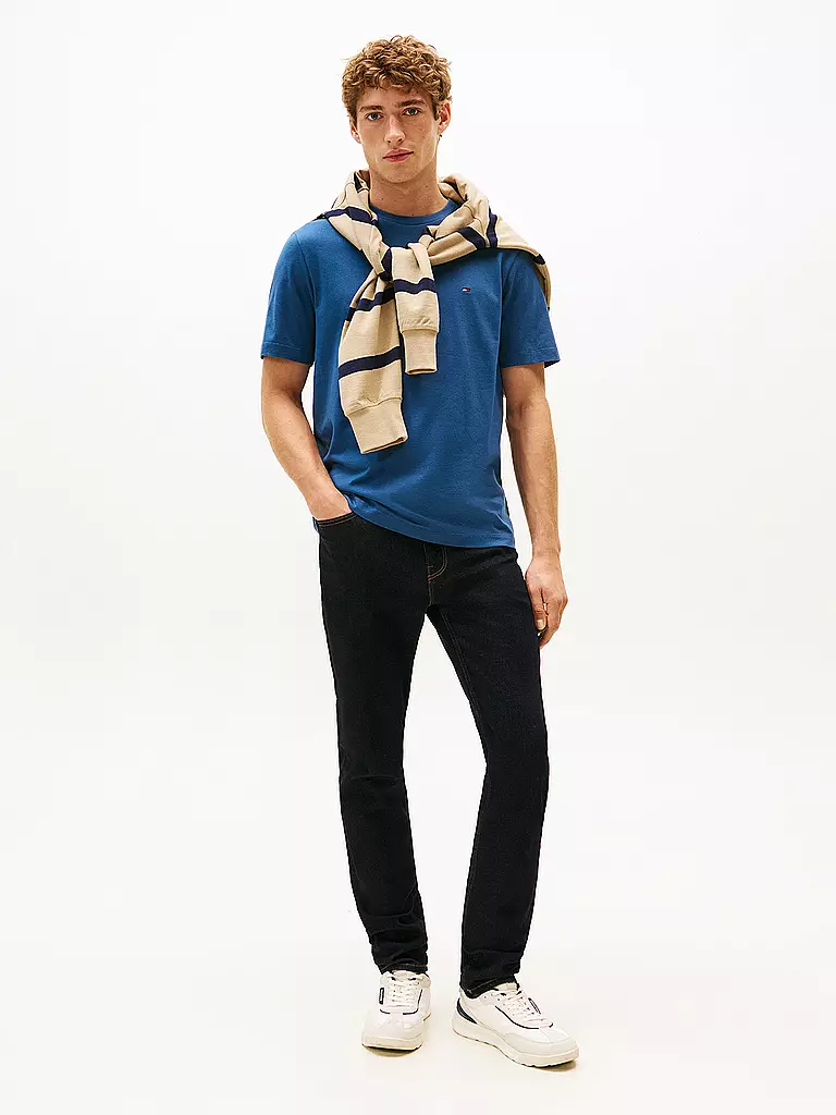 TOMMY HILFIGER | T-Shirt  | blau