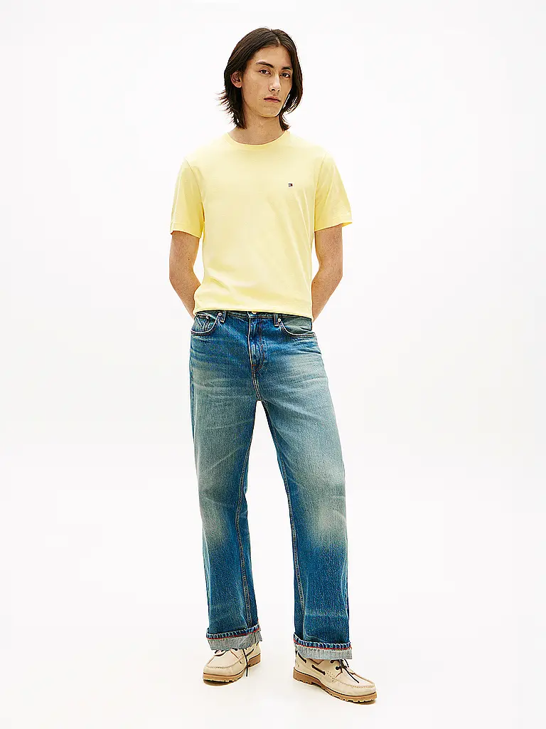 TOMMY HILFIGER | T-Shirt  | Gelb