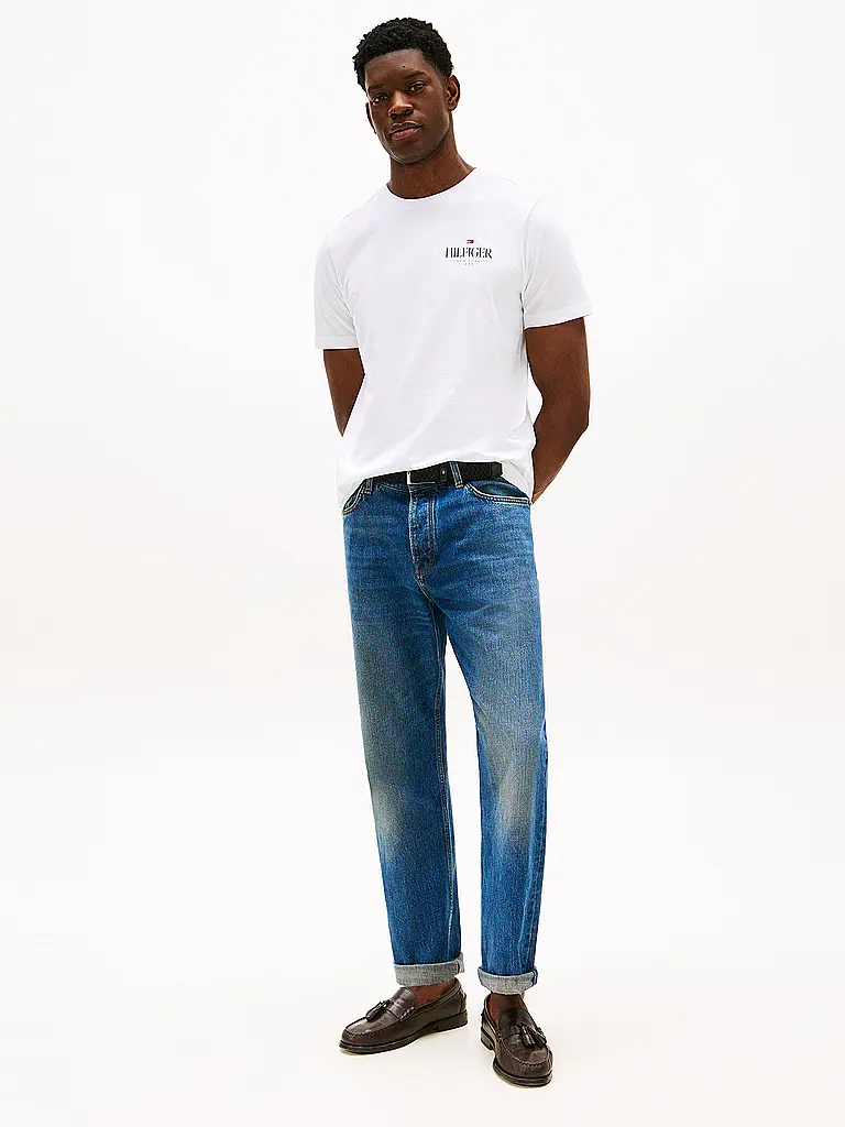 TOMMY HILFIGER | T-Shirt  | weiss