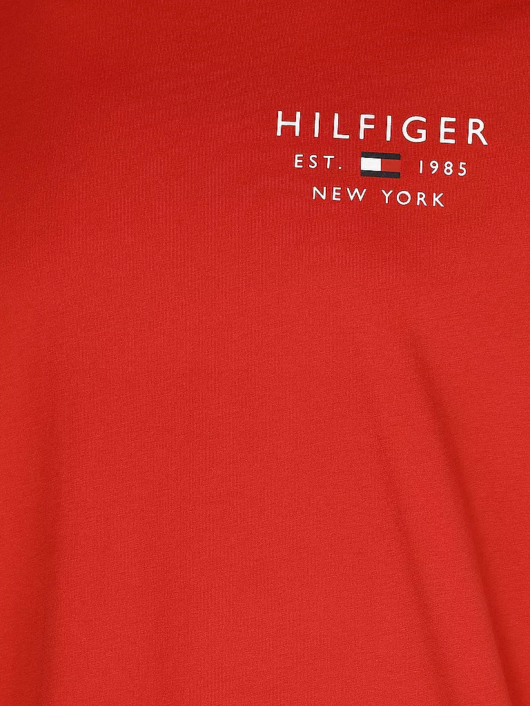 TOMMY HILFIGER | T-Shirt  | rot