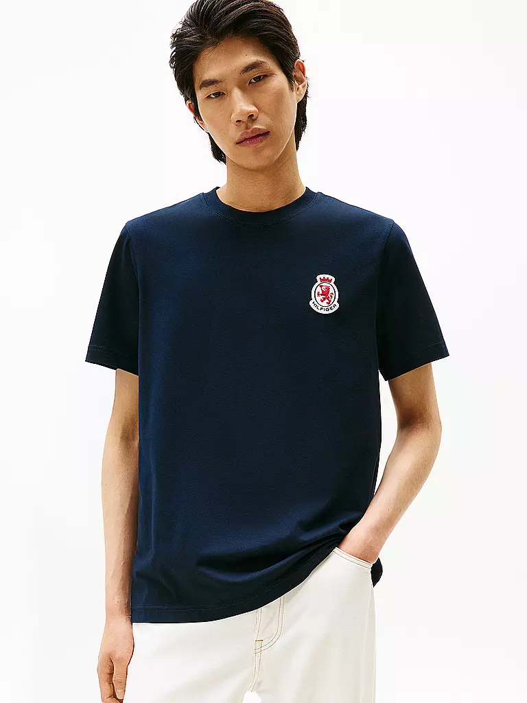 TOMMY HILFIGER | T-Shirt  | blau