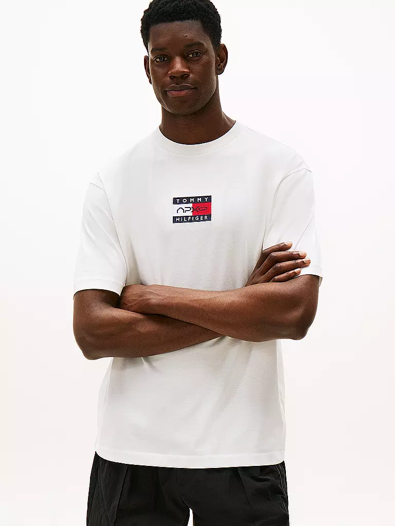TOMMY HILFIGER | T-Shirt  | weiss