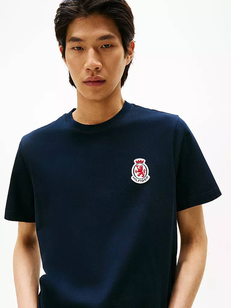 TOMMY HILFIGER | T-Shirt  | blau