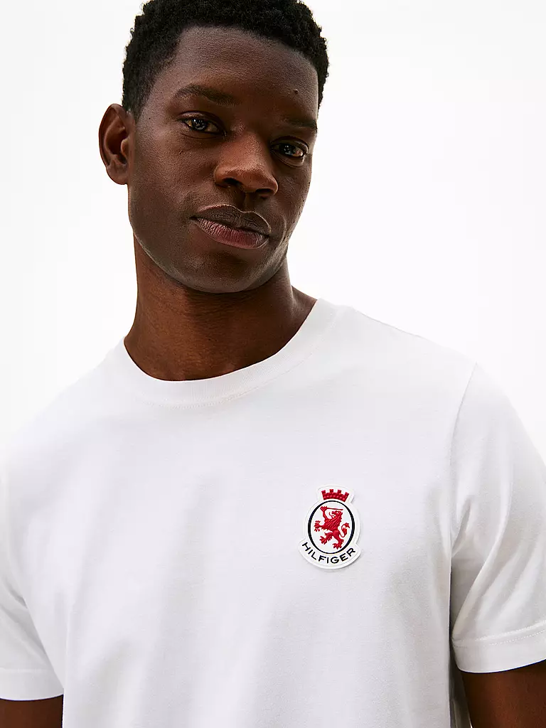 TOMMY HILFIGER | T-Shirt  | weiss