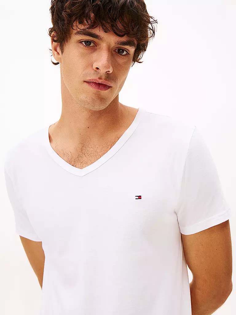 TOMMY HILFIGER | T-Shirt 3er Pkg. | hellgrau