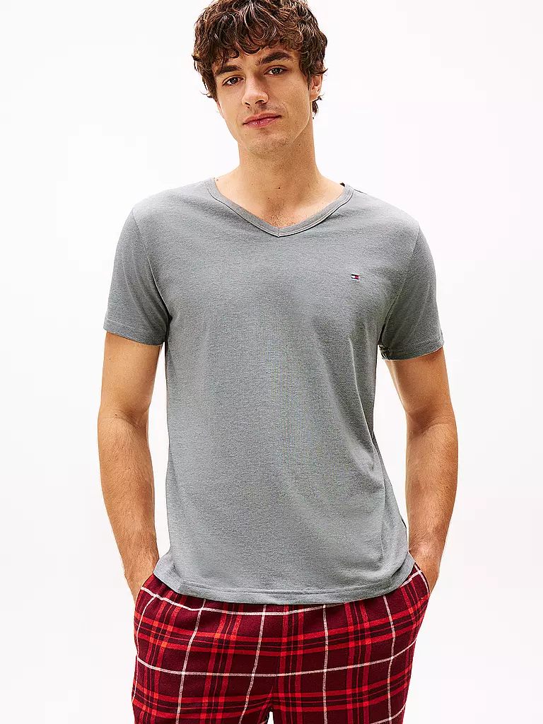 TOMMY HILFIGER | T-Shirt 3er Pkg. | hellgrau
