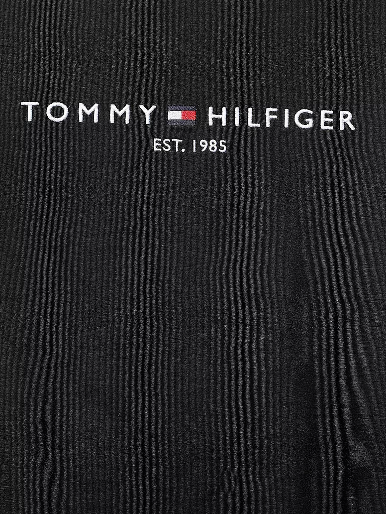 TOMMY HILFIGER | T-Shirt Regular Fit  | schwarz