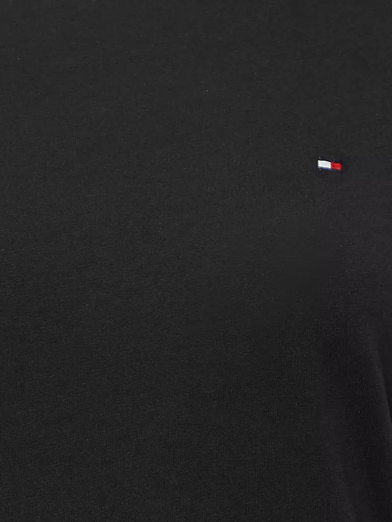 TOMMY HILFIGER | T-Shirt Regular Fit HERITAGE | schwarz