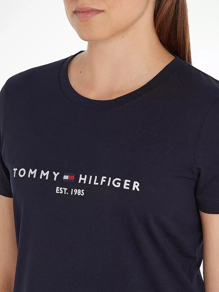 TOMMY HILFIGER | T-Shirt Regular Fit | grau