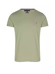 TOMMY HILFIGER | T-Shirt Slim Fit | grün