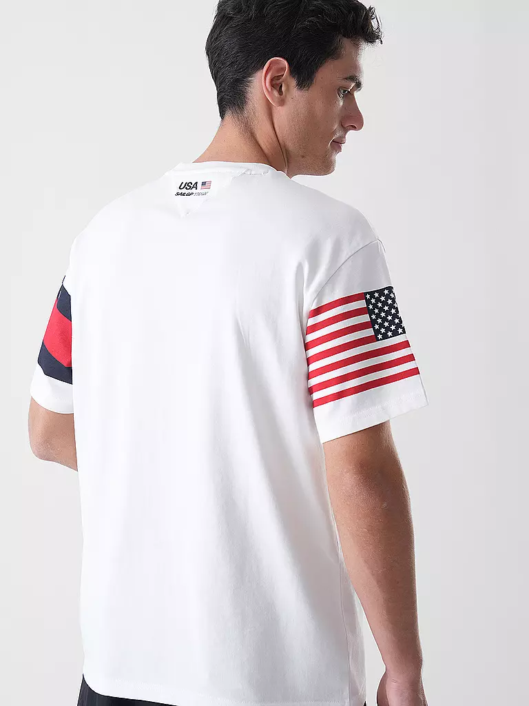 TOMMY HILFIGER | T-Shirt TH x SailGP | weiss