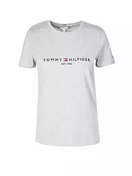 TOMMY HILFIGER | T-Shirt Regular Fit  | grau