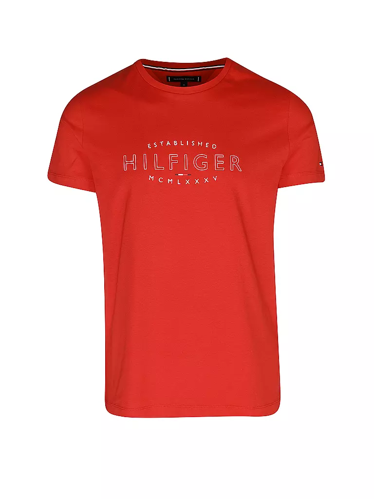 TOMMY HILFIGER | T-Shirt | rot