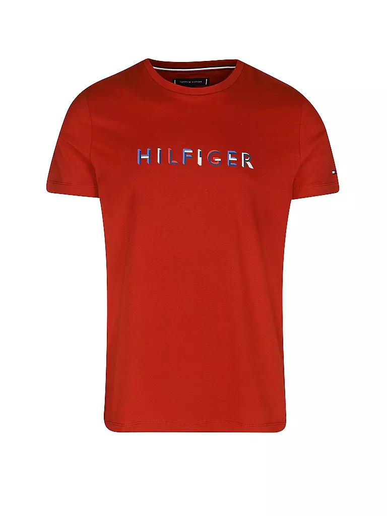 TOMMY HILFIGER | T-Shirt | rot