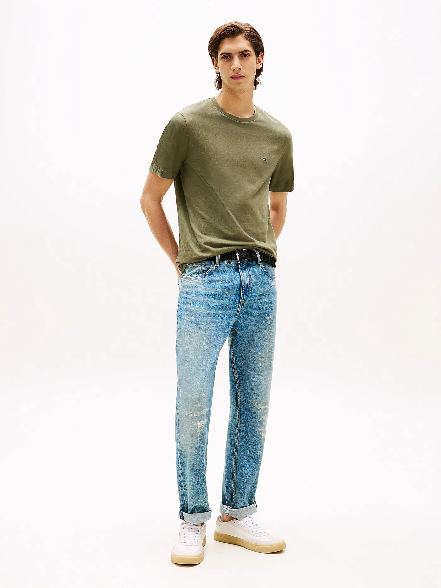 TOMMY HILFIGER | T-Shirt | olive