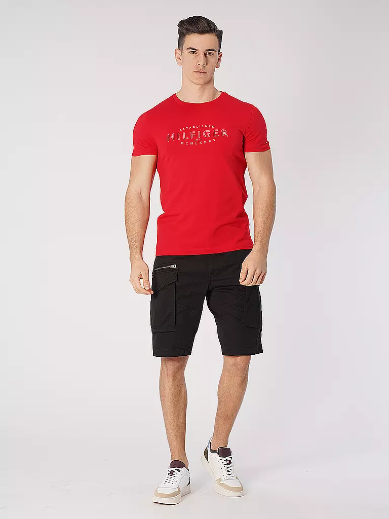 TOMMY HILFIGER | T-Shirt | rot