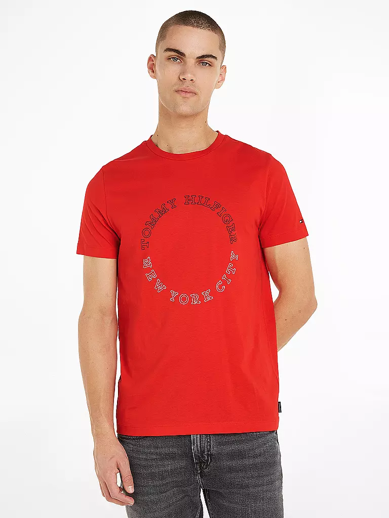 TOMMY HILFIGER | T-Shirt | rot