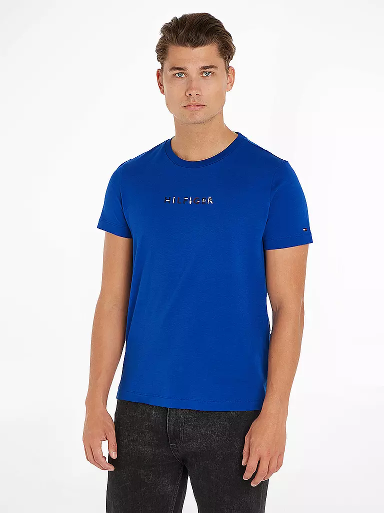 TOMMY HILFIGER | T-Shirt | blau